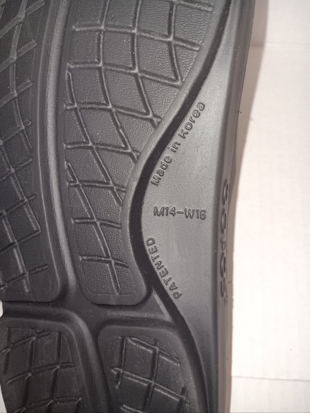 OOFOS OOAHH SLIDE SANDALS BLACK MEN'S SIZE 14 - Picture 9 of 12